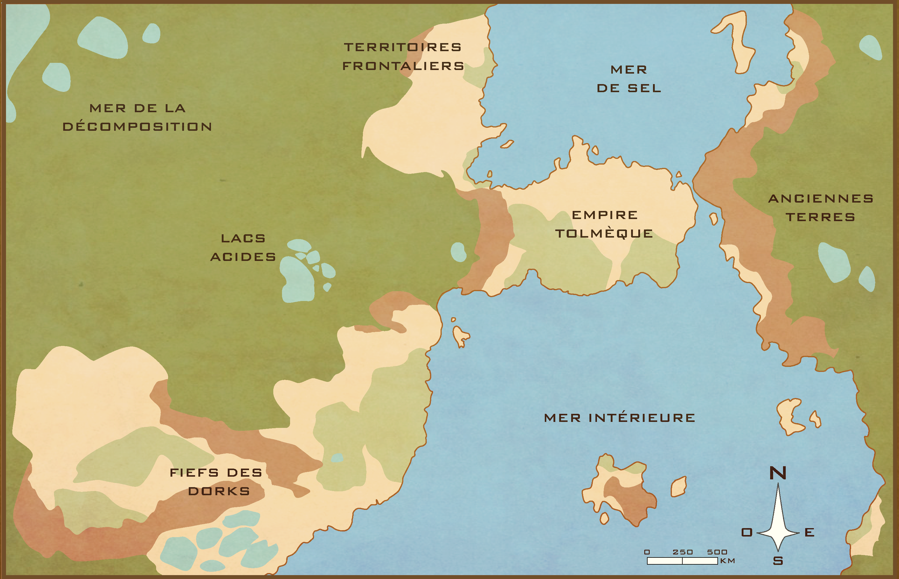 Carte du monde de Nausicäa